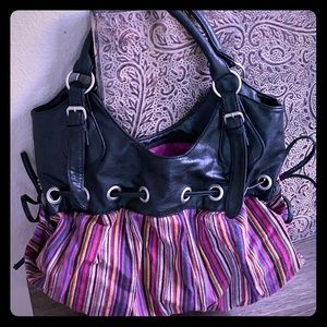 Multicolored handbag